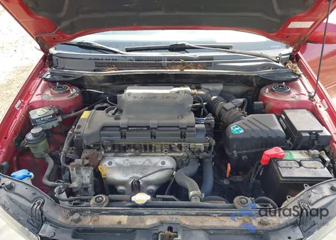 2009 Kia Spectra Ex из США, поврежденный, VIN KNAFE221695624489